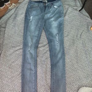 skinny jeans . never worn .